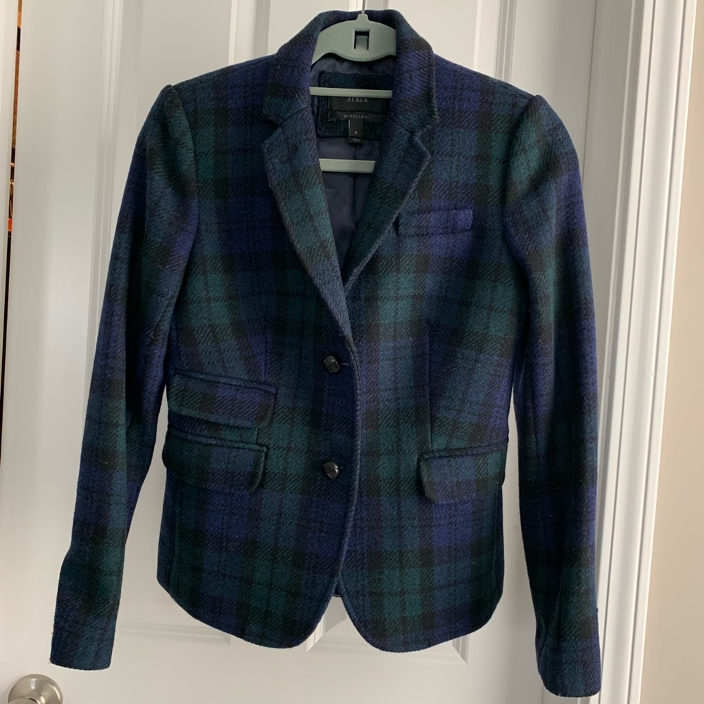 🌟NEW🌟 J.Crew Plaid Boyfriend Blazer!